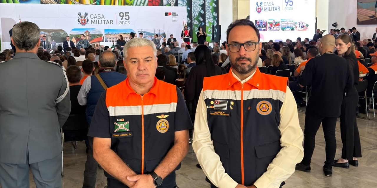 Defesa Civil de Bebedouro participa dos 95 anos da Casa Militar