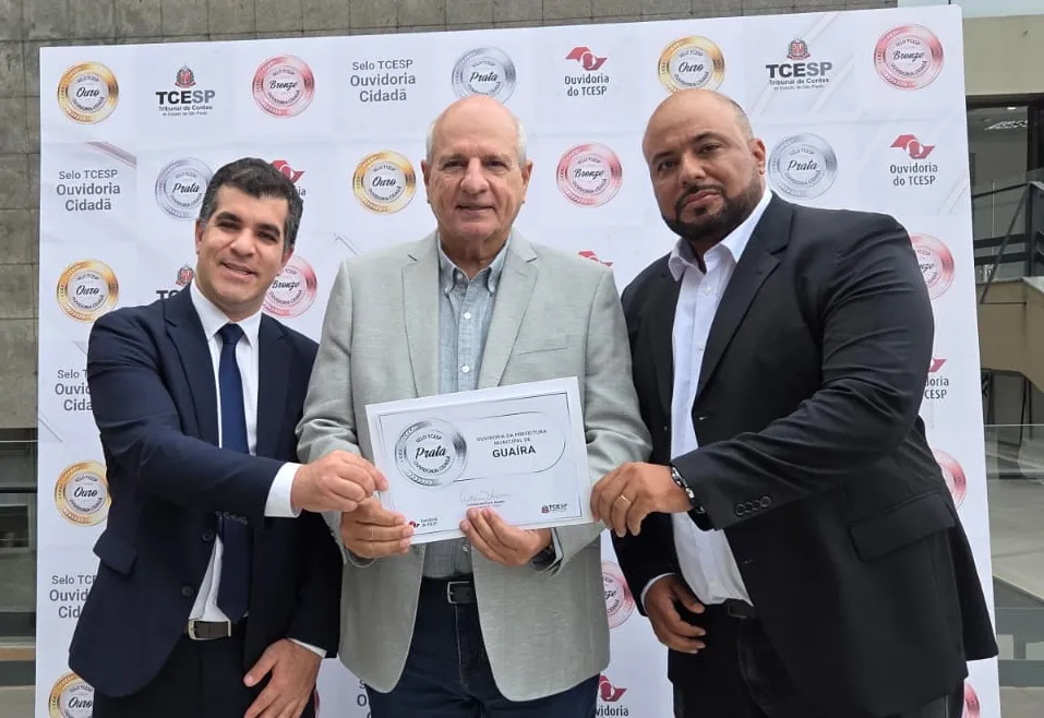 Ouvidoria de Guaíra recebe Selo Prata do TCESP
